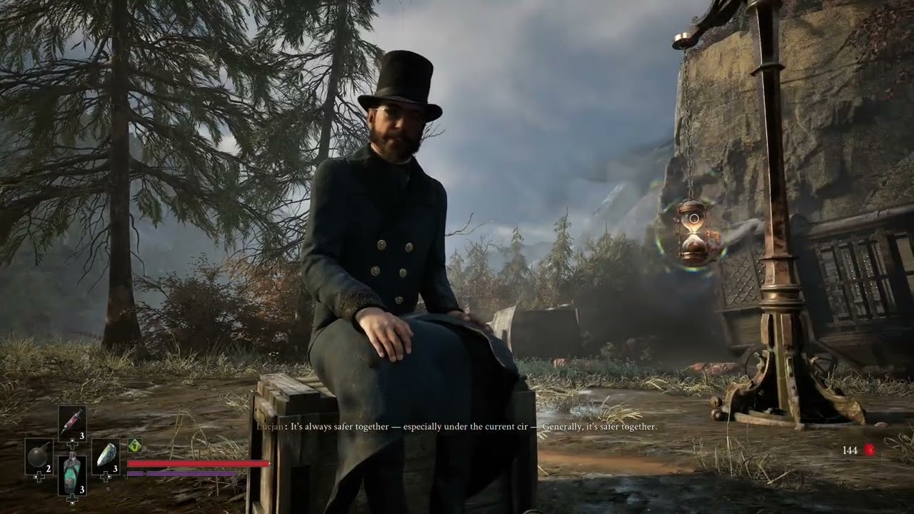 Valor Mortis – Chapter 2: William Dowsett Meets Lucjan Skawninski “The Gentleman” Dialogue Tree