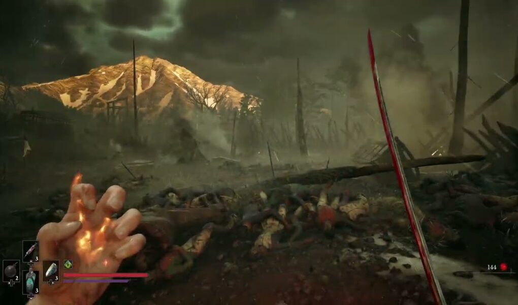 Valor Mortis – Chapter 1 Battlefield: Lantern: Choose Amber Iron Grip | Unlock Parrying Impact