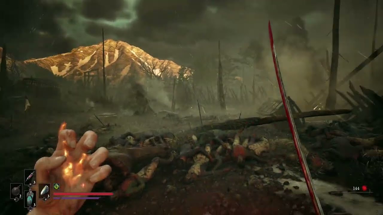 Valor Mortis – Chapter 1 Battlefield: Lantern: Choose Amber Iron Grip | Unlock Parrying Impact