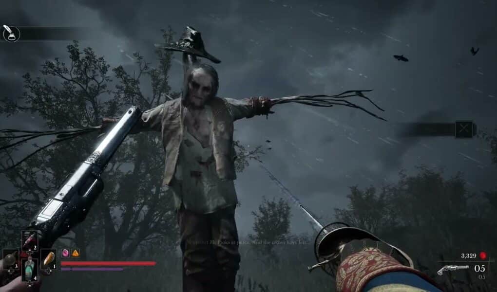 Valor Mortis – Chapter 3: Fallen Village: The Scarecrow: Bring All Items To The Scarecrow Gameplay