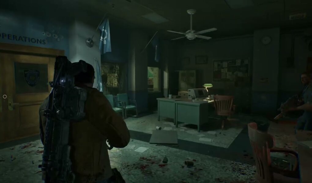 Gears of War: E Day – Act 1 Chapter 2: Clear The Police Station: Bloodied Police Chief’s Badge