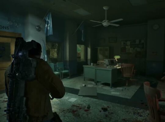 Gears of War: E Day – Act 1 Chapter 2: Clear The Police Station: Bloodied Police Chief’s Badge
