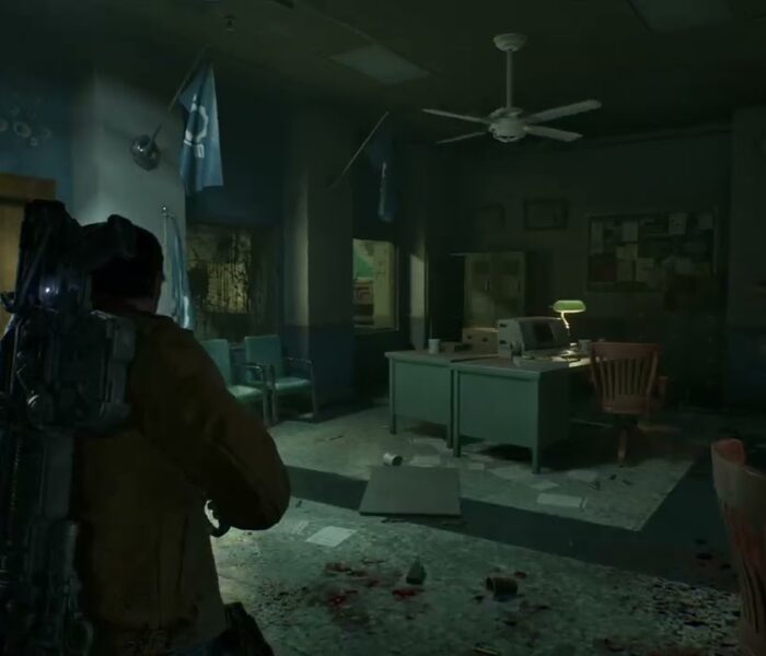 Gears of War: E Day – Act 1 Chapter 2: Clear The Police Station: Bloodied Police Chief’s Badge