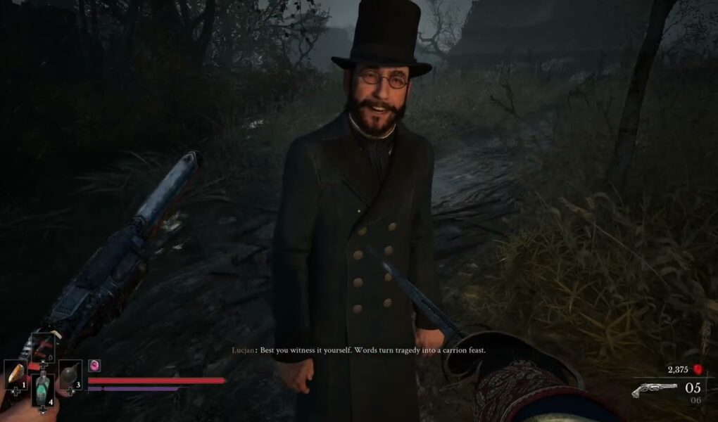 Valor Mortis – Chapter 3: Fallen Village: Talk with Lucjan Skawinski at the Lantern