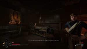 Valor Mortis – Chapter 3: Abandoned Church: Talk To James Stewart “Be Honest” Choice