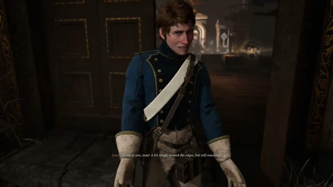 Valor Mortis – Chapter 3: Abandoned Church: William Dowsett Reunites with James Stewart Cutscene