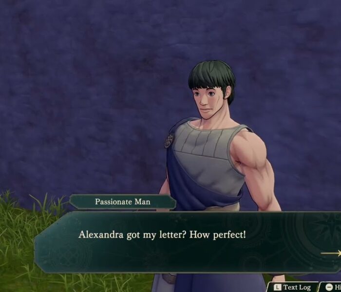 Fire Emblem: Fortune’s Weave – 1 Cai’s Path Ch 7: Help My Feelings Take Wing: Talk To Passionate Man