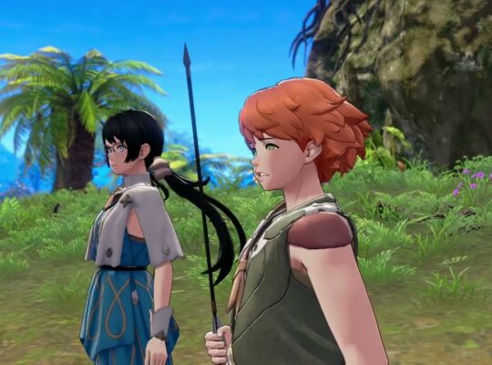 Fire Emblem: Fortune’s Weave – 1 Cai’s Path Ch 7: Tialla and Peter Support Conversation