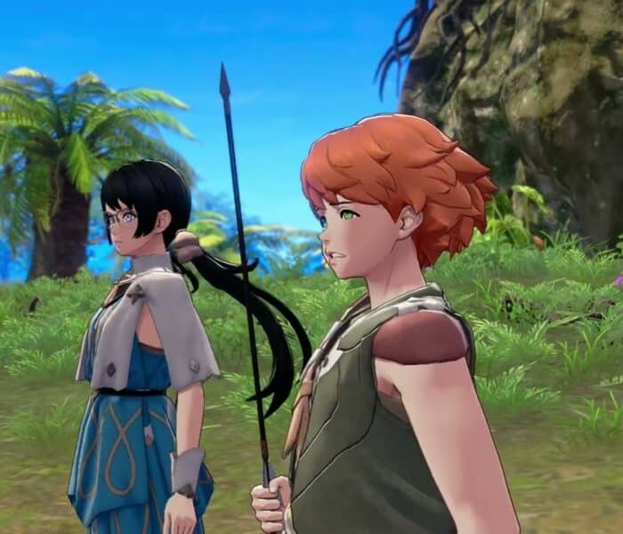 Fire Emblem: Fortune’s Weave – 1 Cai’s Path Ch 7: Tialla and Peter Support Conversation