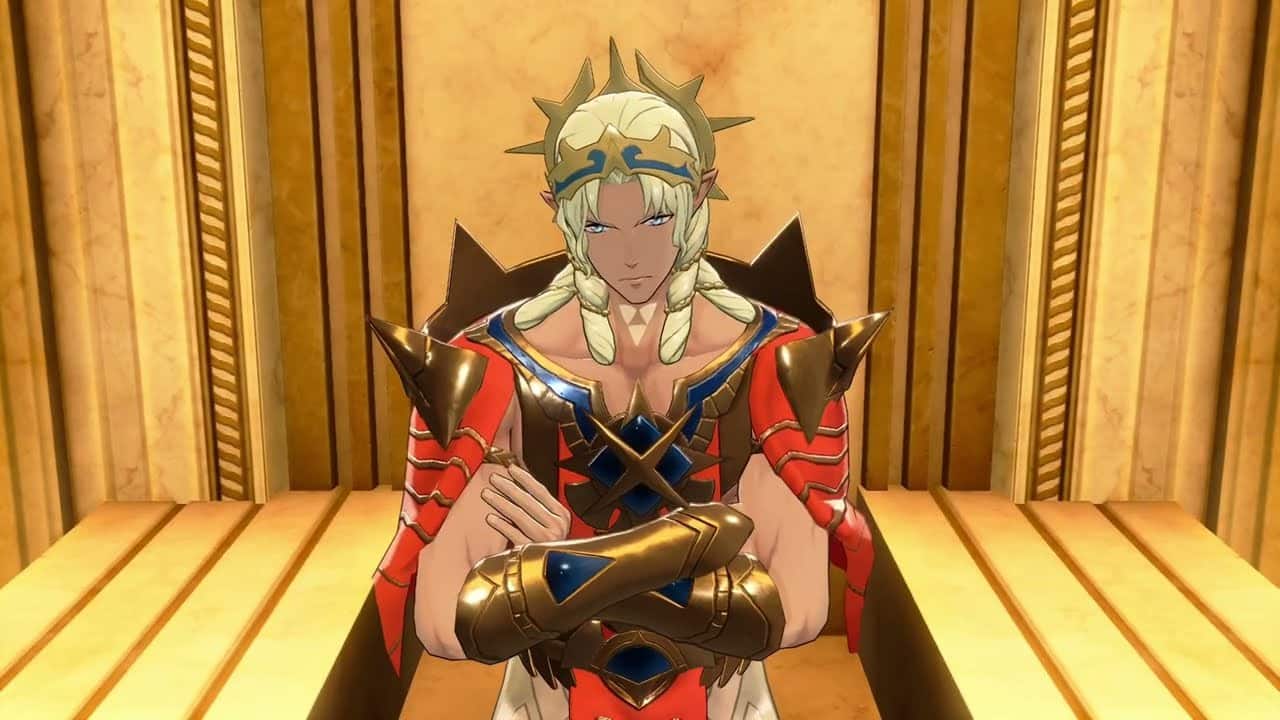 Fire Emblem: Fortune’s Weave – 1 Cai’s Path Ch 7: Cai Meets with Solet “Explain Your Wish”