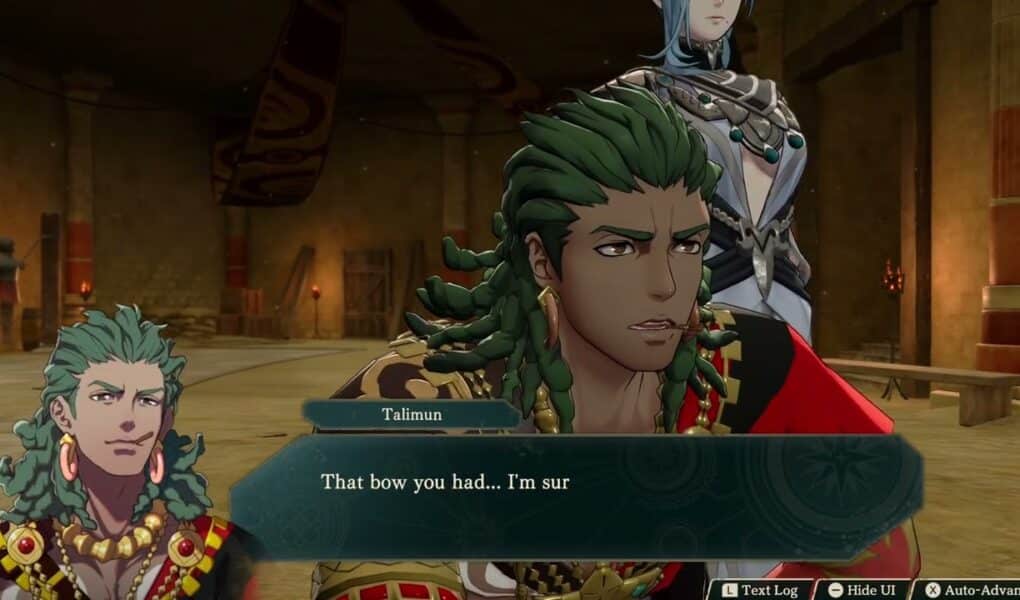 Fire Emblem: Fortune’s Weave – 1 Cai’s Path Ch 7: Qualifier: Talimun Talks with Inyoni Post Fight