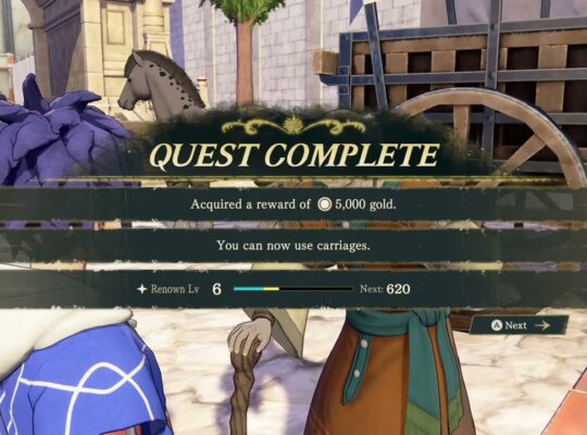 Fire Emblem: Fortune’s Weave – 1 Cai’s Path Ch 7: Turn In – Fish Are Gross | The Artisans of Megaira