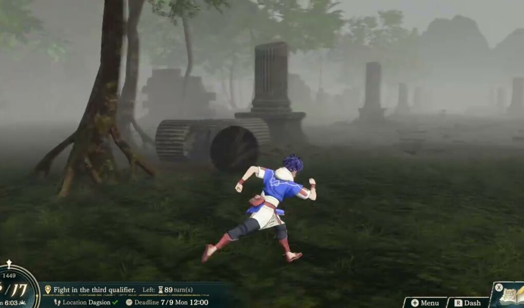 Fire Emblem: Fortune’s Weave – 1 Cai’s Path Ch 7: Explore Ahm Lu Gameplay