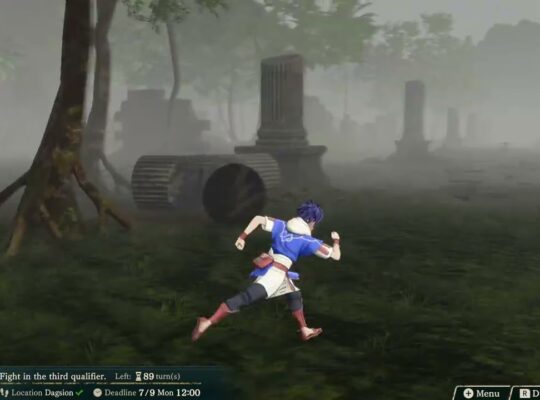 Fire Emblem: Fortune’s Weave – 1 Cai’s Path Ch 7: Explore Ahm Lu Gameplay