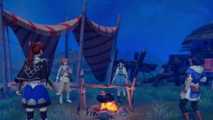 Fire Emblem: Fortune’s Weave – 1 Cai’s Path Ch 7: Kira Saveilon: Buy Venin Edge and Venin Bow