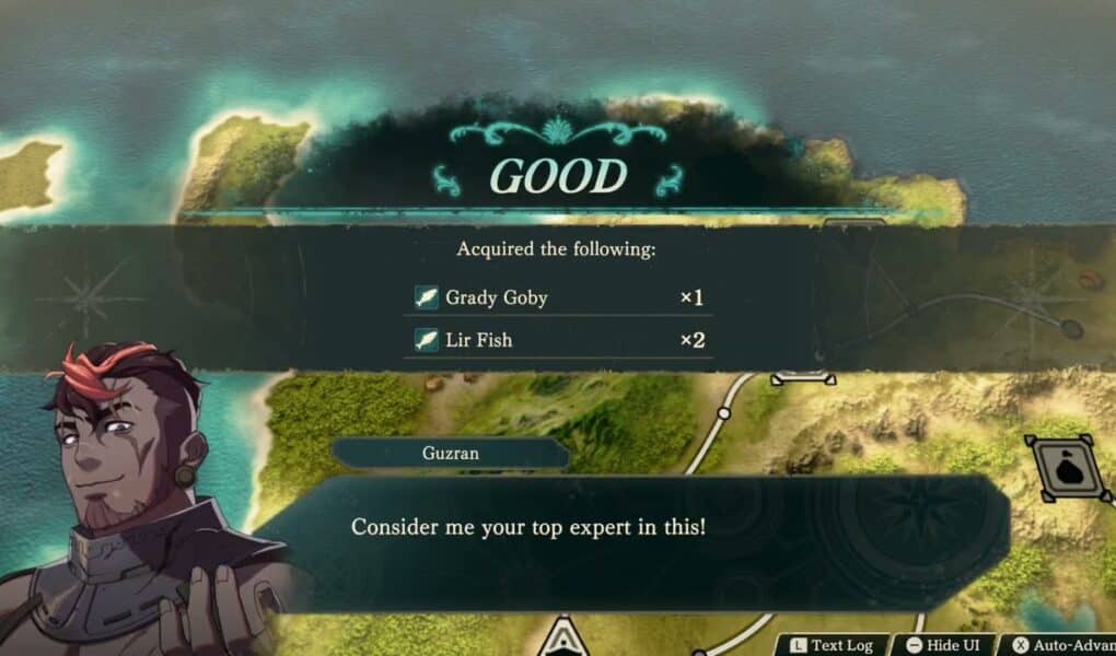 Fire Emblem: Fortune’s Weave – 1 Cai’s Path Ch 7: Fish Are Gross: Acquire Grady Goby