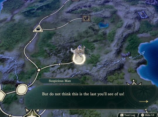 Fire Emblem: Fortune’s Weave – 1 Cai’s Path Ch 7: A Challenge: Suspicious Man Warning “Heroic Games”