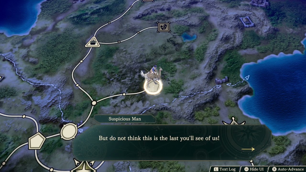 Fire Emblem: Fortune’s Weave – 1 Cai’s Path Ch 7: A Challenge: Suspicious Man Warning “Heroic Games”