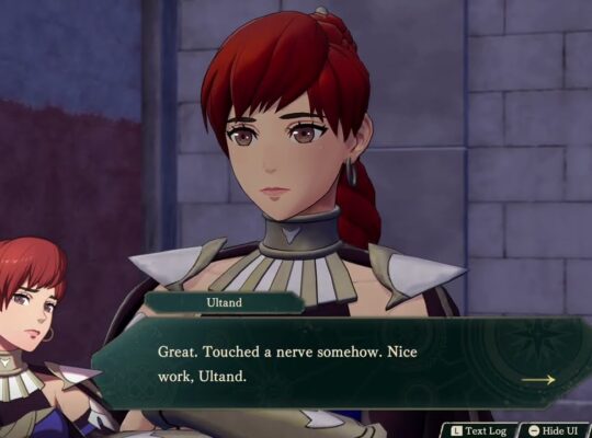 Fire Emblem: Fortune’s Weave – 1 Cai’s Path Ch 8: Support Conversation: Ultand and Tialla Gameplay