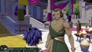 Fire Emblem: Fortune’s Weave – 1 Cai’s Path Ch 8: Acquire Multiple Quests & Talk to NPCs In Dagsion
