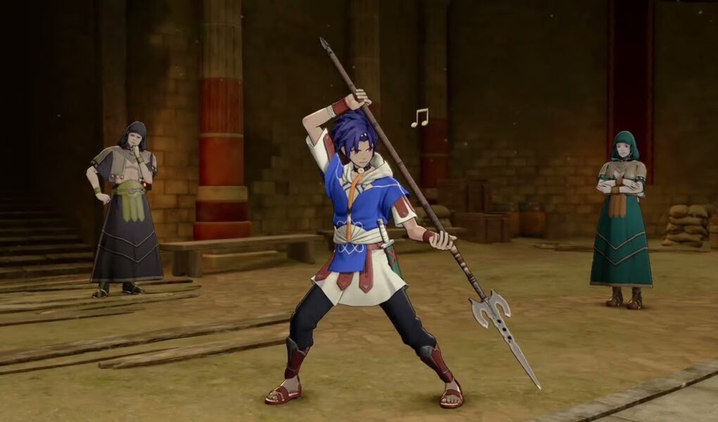 Fire Emblem: Fortune’s Weave – 1 Cai’s Path Ch 8: Cert Exam: Cai Armored Ornius, Peter, Tialla