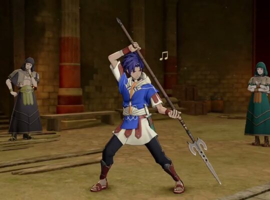 Fire Emblem: Fortune’s Weave – 1 Cai’s Path Ch 8: Cert Exam: Cai Armored Ornius, Peter, Tialla