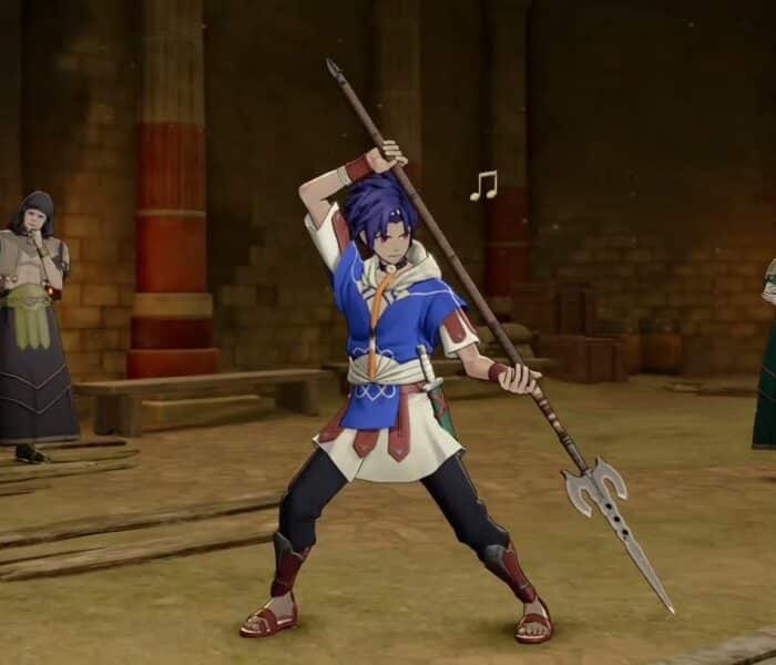 Fire Emblem: Fortune’s Weave – 1 Cai’s Path Ch 8: Cert Exam: Cai Armored Ornius, Peter, Tialla