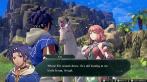 Fire Emblem: Fortune’s Weave – 1 Cai’s Path Ch 8: Recruit Alexandra | Support Conversation Gameplay