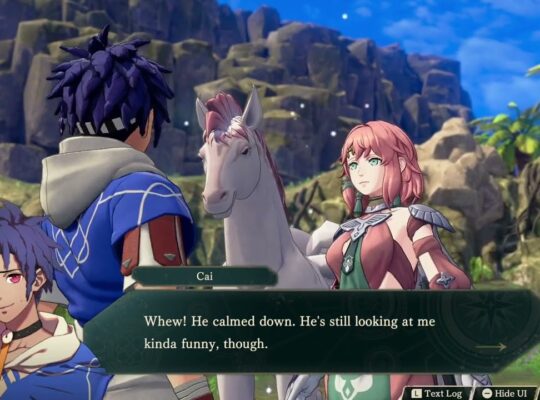 Fire Emblem: Fortune’s Weave – 1 Cai’s Path Ch 8: Recruit Alexandra | Support Conversation Gameplay