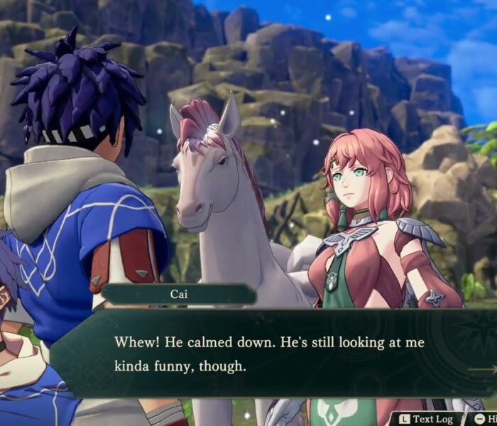 Fire Emblem: Fortune’s Weave – 1 Cai’s Path Ch 8: Recruit Alexandra | Support Conversation Gameplay