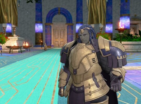 Fire Emblem: Fortune’s Weave – 1 Cai’s Path Ch 9: Investigate Aurora’s Temple Gameplay