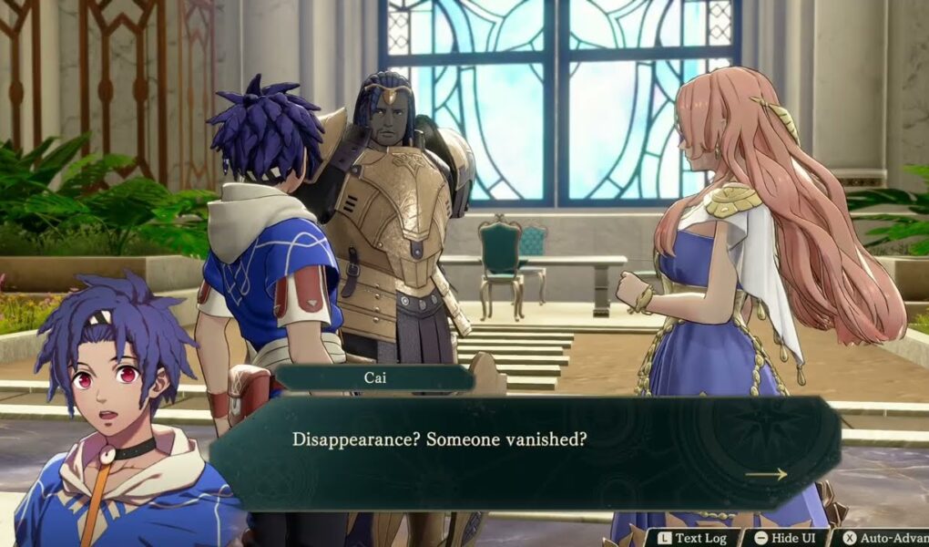 Fire Emblem: Fortune’s Weave – 1 Cai’s Path Ch 9: Cai Talks To Aurora About Caster’s Illness