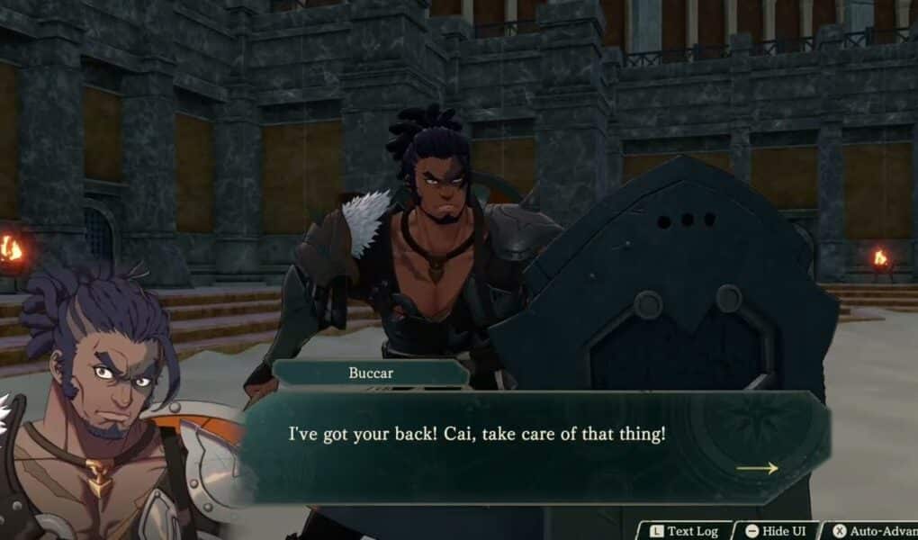 Fire Emblem: Fortune’s Weave – 1 Cai’s Path Ch 8: Main Match Battle vs Leda: Qiankun Beast Clash