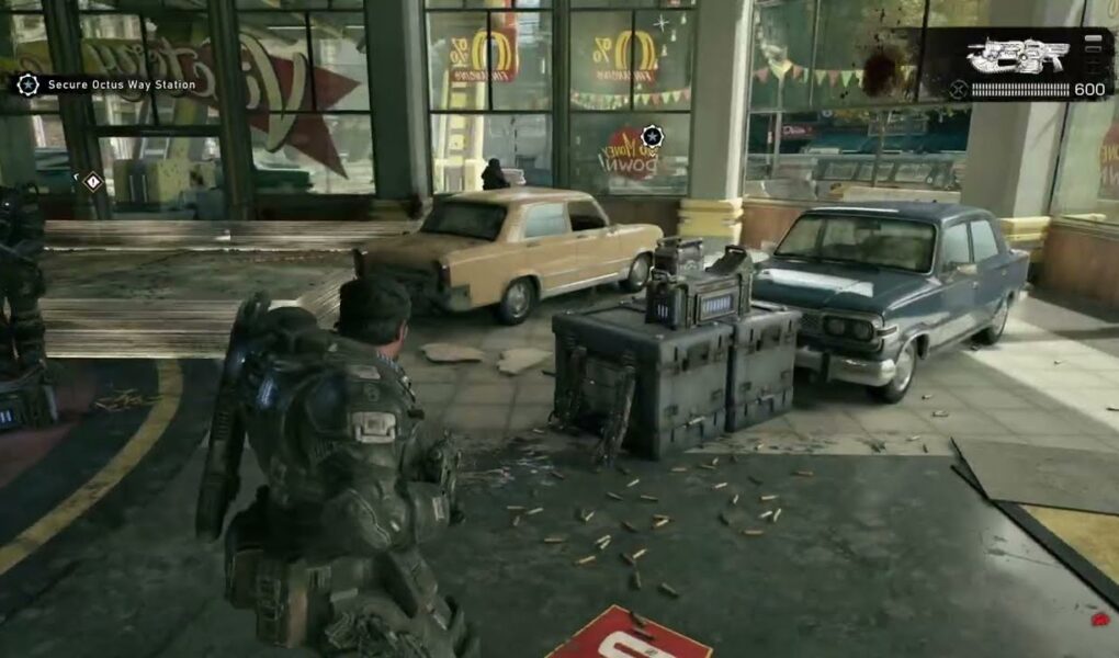 Gears of War: E Day – Act 2 Chapter 2: The Vanguard: Assess The Situation with Guards – Repel Attack