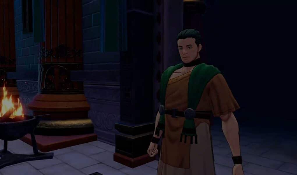 Fire Emblem: Fortune’s Weave – 1 Cai’s Path Ch 9: Beauty and Health at Thermae: Cai, Jasmin, Peter