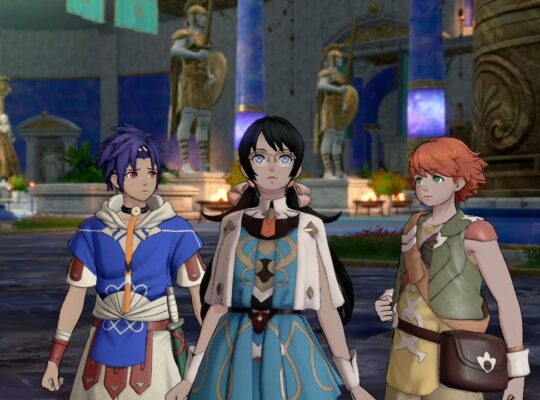 Fire Emblem: Fortune’s Weave – 1 Cai’s Path Ch 9: Ultand Screams! | Tailla Notices Zenzele Painting