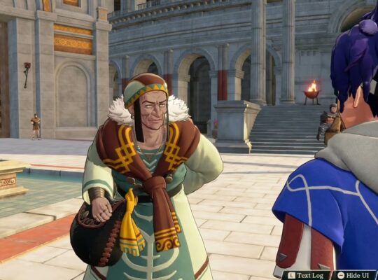 Fire Emblem: Fortune’s Weave – 1 Cai’s Path Ch 10: Friendly Match with Brigid’s King: Guzran’s B day