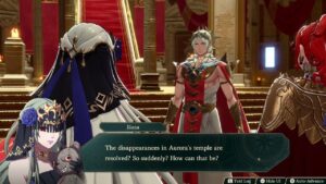 Fire Emblem: Fortune’s Weave – 1 Cai’s Path Ch 9: Lord Solel Talks with Iliana About Aurora Cutscene