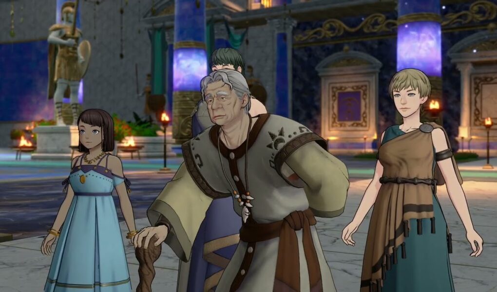Fire Emblem: Fortune’s Weave – 1 Cai’s Path Ch 9: Escape The Painting | Morrow Reunites with Family
