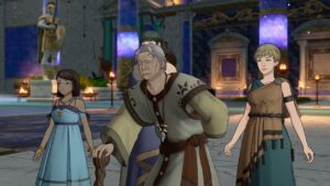 Fire Emblem: Fortune’s Weave – 1 Cai’s Path Ch 9: Escape The Painting | Morrow Reunites with Family