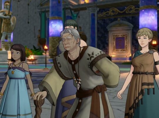 Fire Emblem: Fortune’s Weave – 1 Cai’s Path Ch 9: Escape The Painting | Morrow Reunites with Family