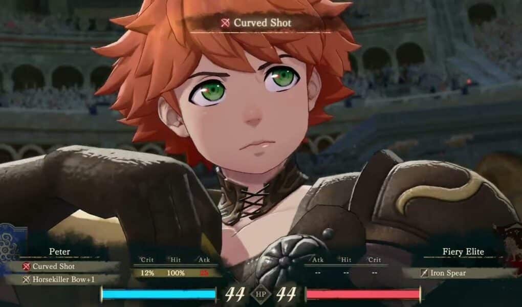 Fire Emblem: Fortune’s Weave – 1 Cai’s Path Ch 12: Finals: Battle vs Bertrand: Cutscene and Gameplay