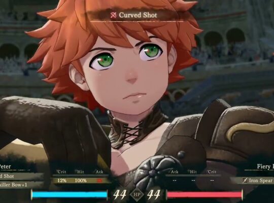 Fire Emblem: Fortune’s Weave – 1 Cai’s Path Ch 12: Finals: Battle vs Bertrand: Cutscene and Gameplay