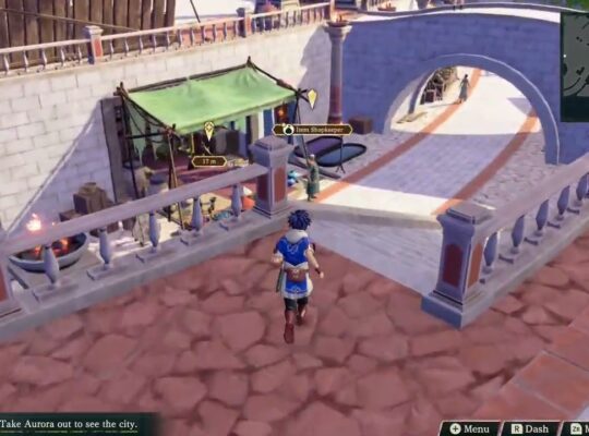 Fire Emblem: Fortune’s Weave – 1 Cai’s Path Ch 11: Take Aurora Into Town