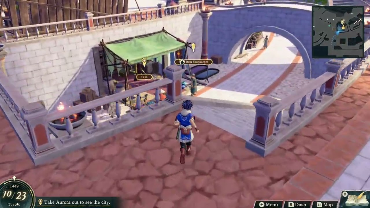 Fire Emblem: Fortune’s Weave – 1 Cai’s Path Ch 11: Take Aurora Into Town