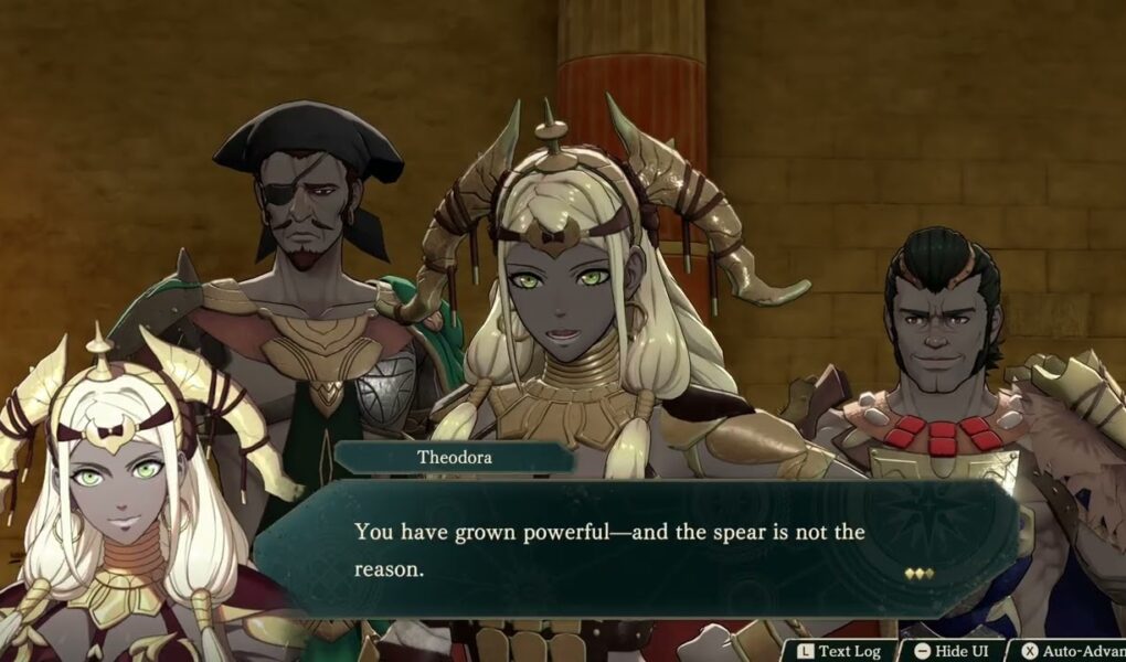 Fire Emblem: Fortune’s Weave – 1 Cai’s Path Ch 10: Battle vs Theodora | Post Fight: Talk To Theodora