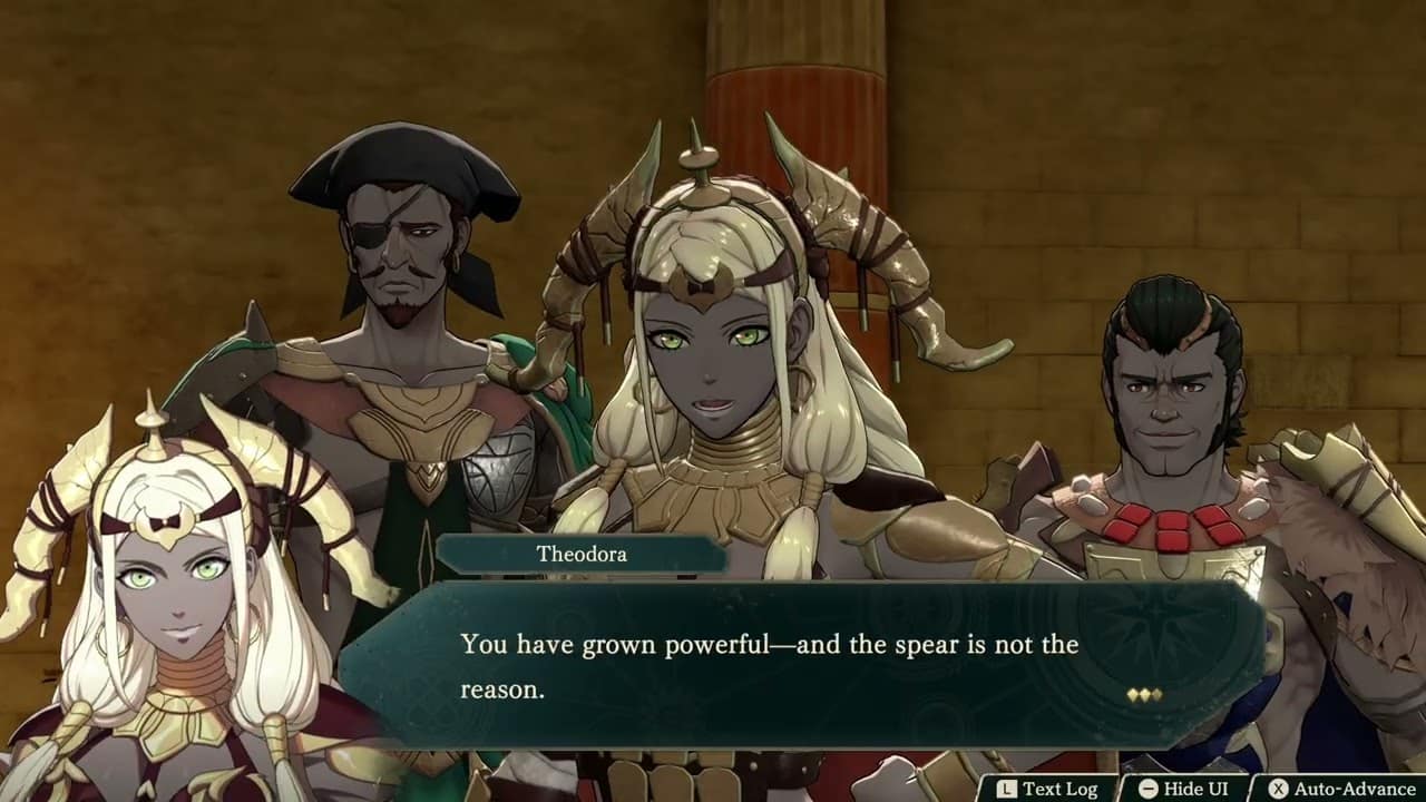 Fire Emblem: Fortune’s Weave – 1 Cai’s Path Ch 10: Battle vs Theodora | Post Fight: Talk To Theodora