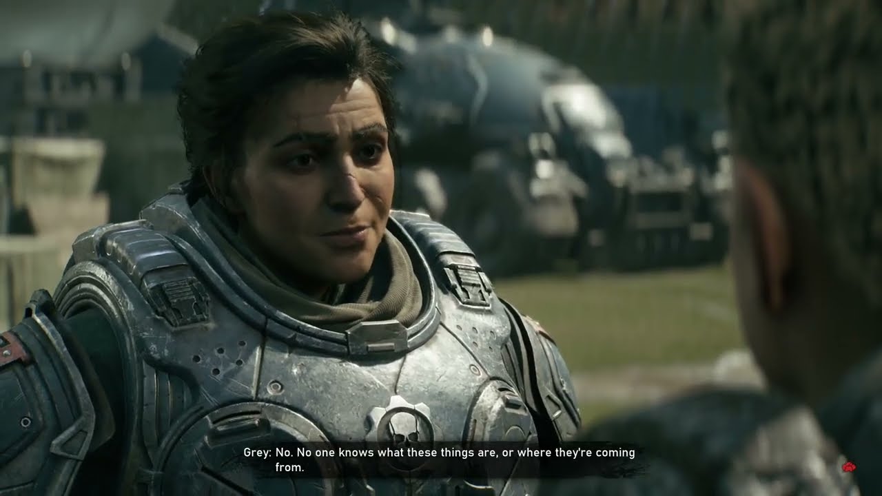 Gears of War: E Day – Act 2 Chapter 2: Captain Akila Grey Oria Stadium Mags Carter “Orders” Cutscene