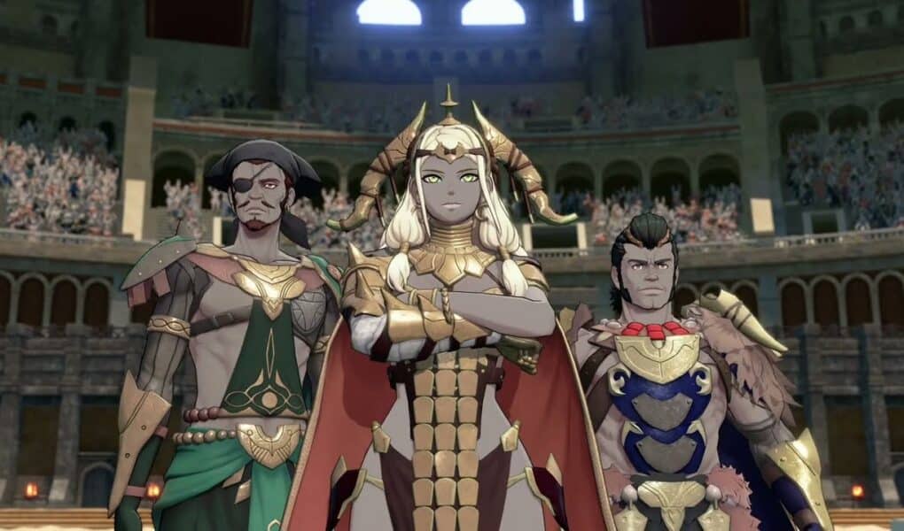 Fire Emblem: Fortune’s Weave – 1 Cai’s Path Ch 10: Cai Talks with Theodora | Solel, Iliana Cutscene