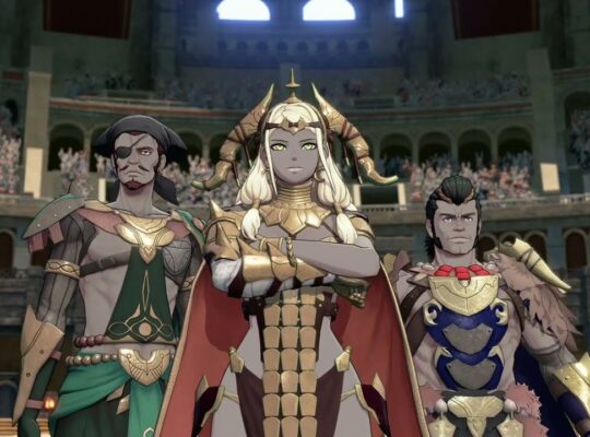 Fire Emblem: Fortune’s Weave – 1 Cai’s Path Ch 10: Cai Talks with Theodora | Solel, Iliana Cutscene